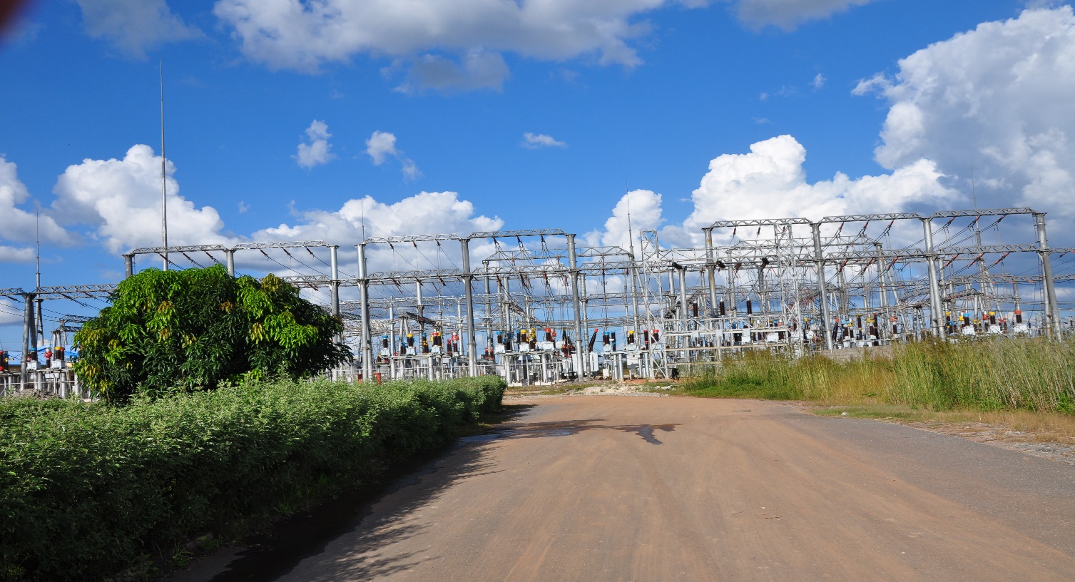 赞比亚中国经济贸易合作区谦比西中心区变电站建设项目