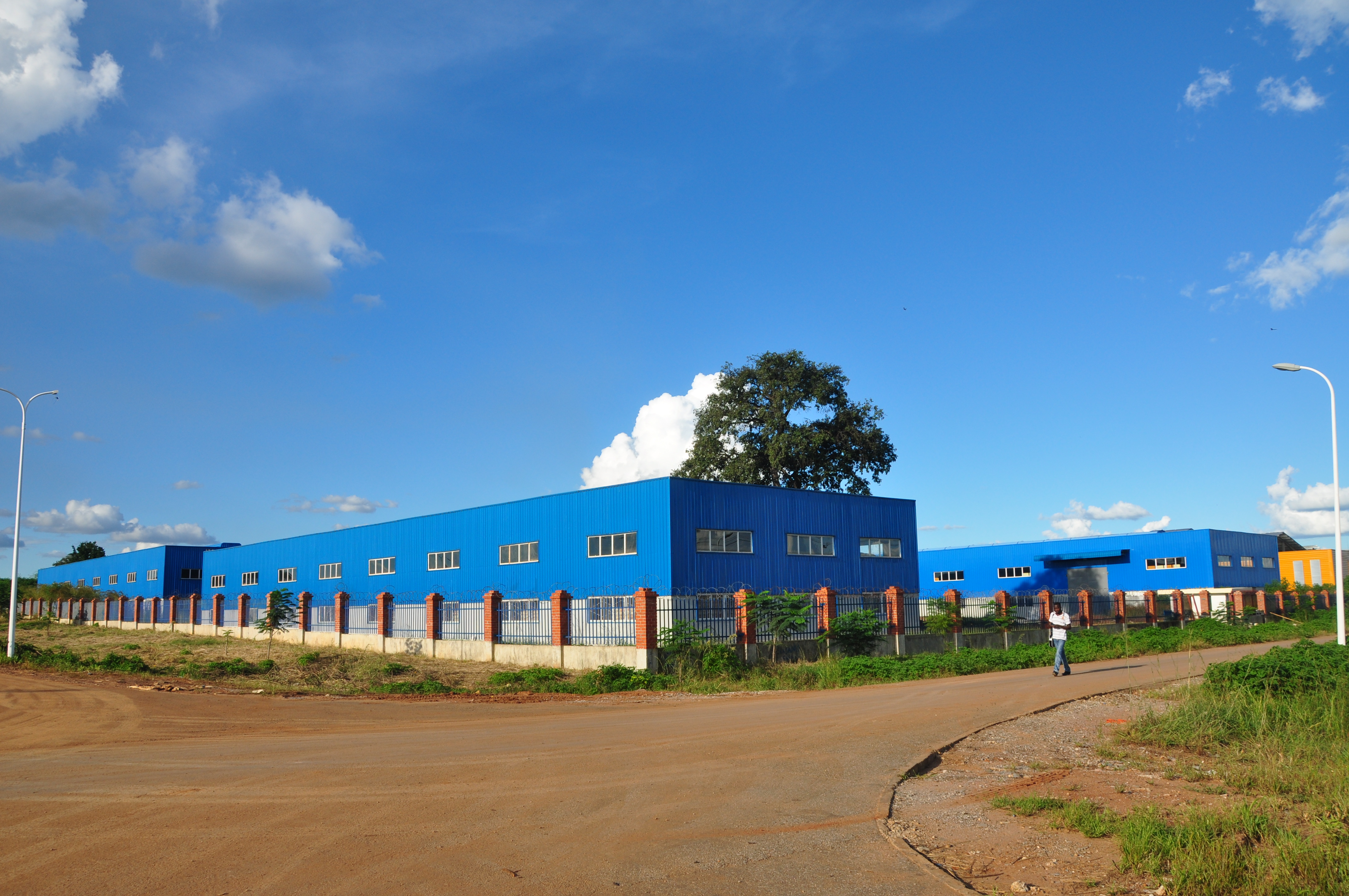 赞比亚中国经济贸易合作区谦比西中心区工业园