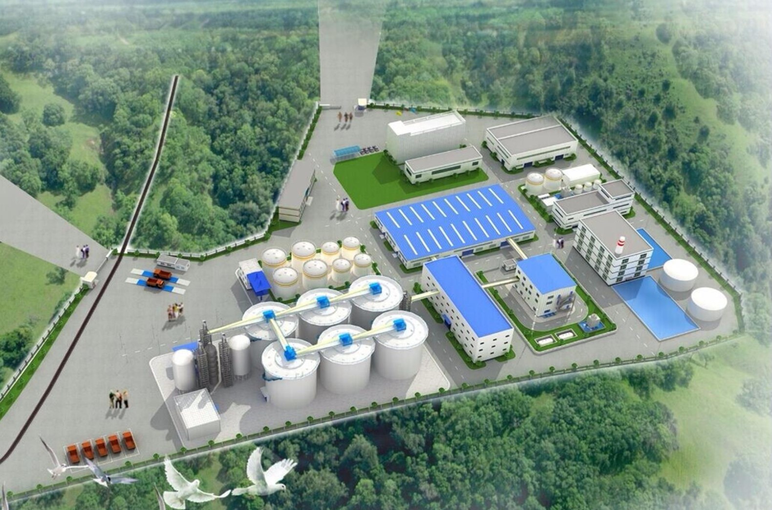 加纳阿克拉DAWA工业区日处理100吨大豆豆油厂建设项目